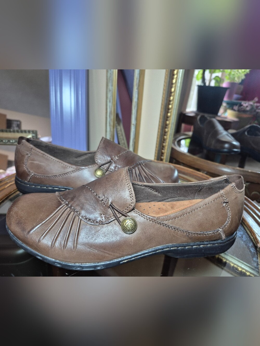 NWOT - Cobb Hill Paulette Women's Leather Slip On‎ - Size 8